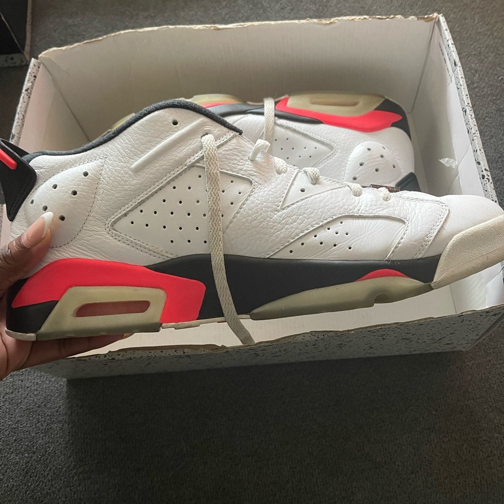 Men’s Air Jordan 6 Retro low. Size 14
